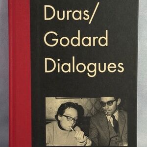 Duras/Godard Dialogues 1st Edition French Hardcover, Near Mint-Mint, High Grade